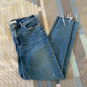 Loft Curvy Fresh Cut High Rise Skinny Jeans - size 8